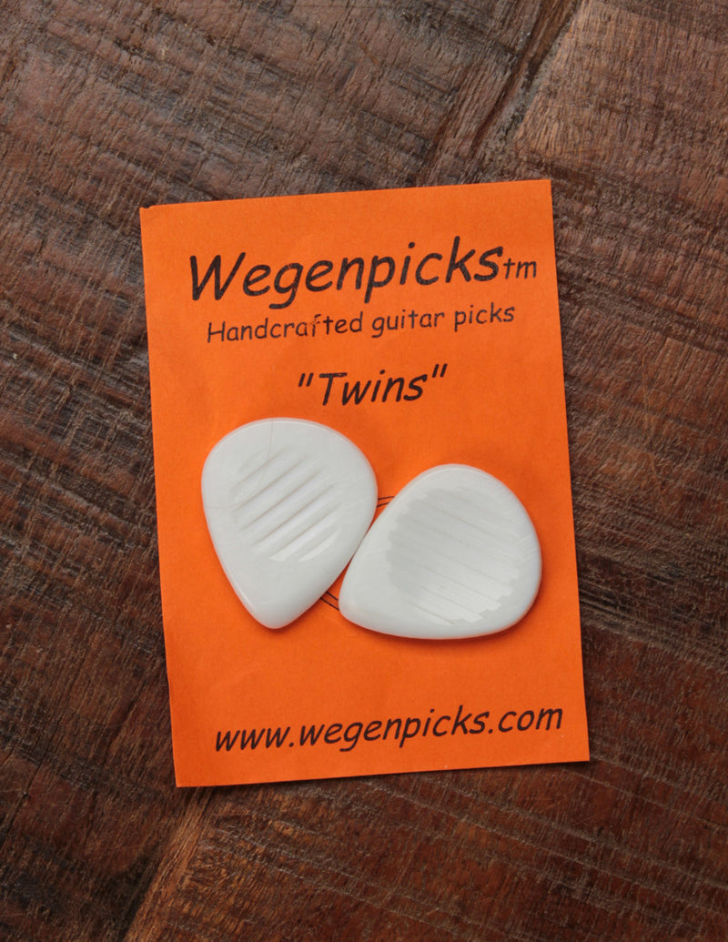 Wegen Twins Pick 2.5-3.5mm/White (2-pack)