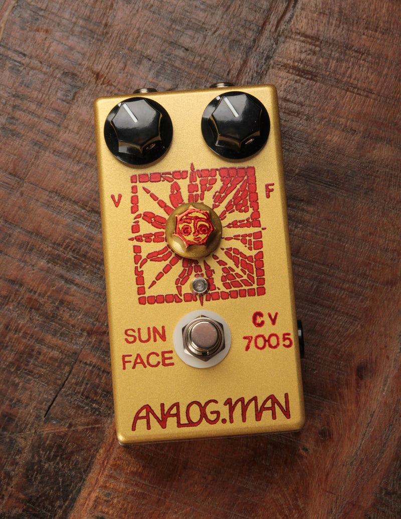 よろしくお願いいたしますAnalog.man Sunface Fuzz CV7005 - ギター