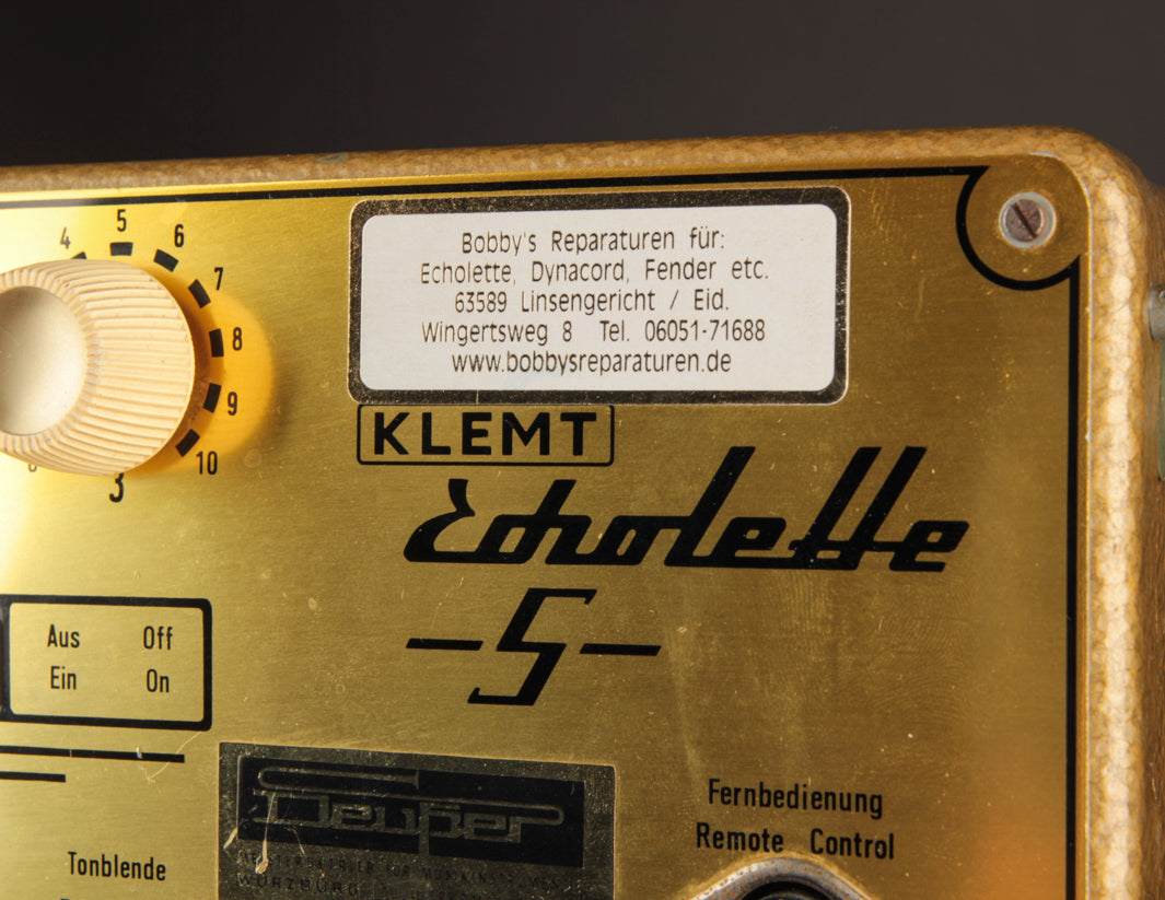 1960s Klemt Echolette NG51: Vintage Tube Preamp at The Music Emporium