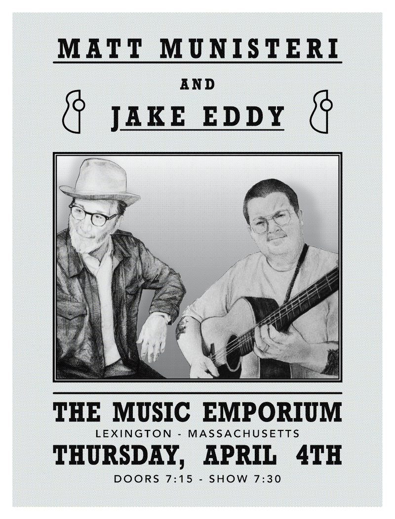 SOLD OUT! Matt Munisteri & Jake Eddy In Concert (April 4th, 2024)