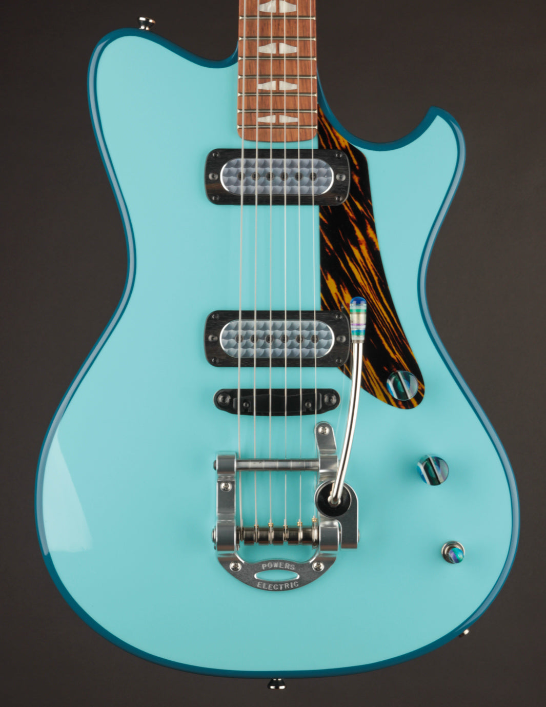 Powers Electric A-Type FF42 Camtail Larkspur Blue/Oslo Blue