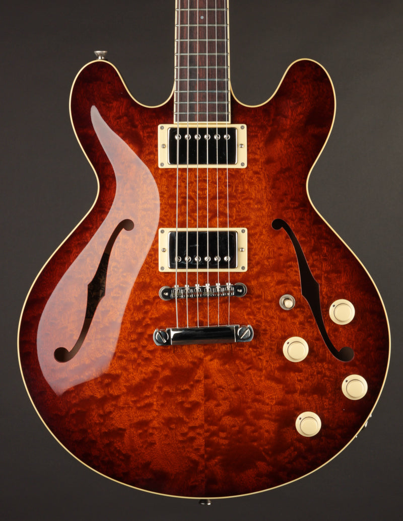Collings I-35 LC Deluxe Quilted Sapele Custom Sunburst One-Off