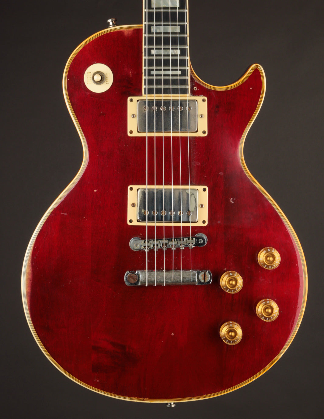 1975 Gibson Les Paul Custom /Wine Redバリ虎 1975 Gibson Les Paul Custom /Wine Redバリ虎 - メルカリ