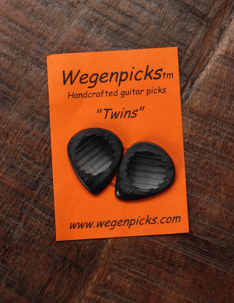 Wegen Twins Pick 2.5-3.5mm/Black (2-pack)