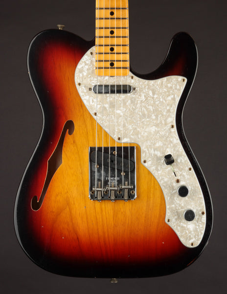 Fender Custom Shop '69 Telecaster Thinline 3-Color Sunburst