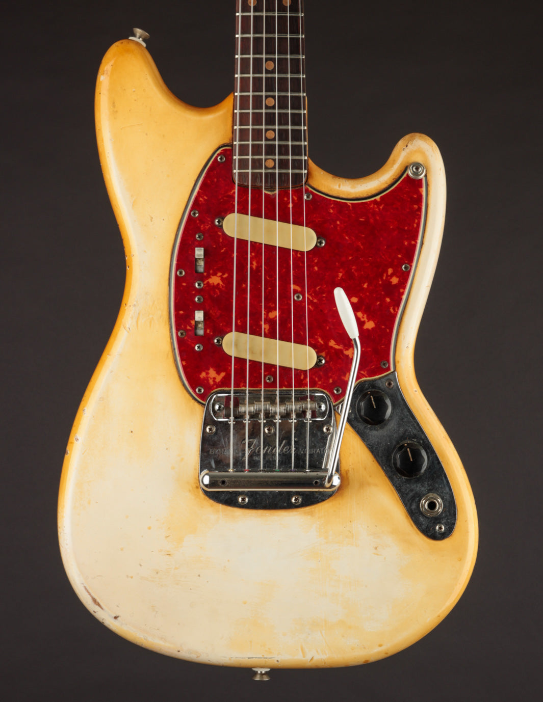 1964 Fender Mustang, Olympic White | The Music Emporium