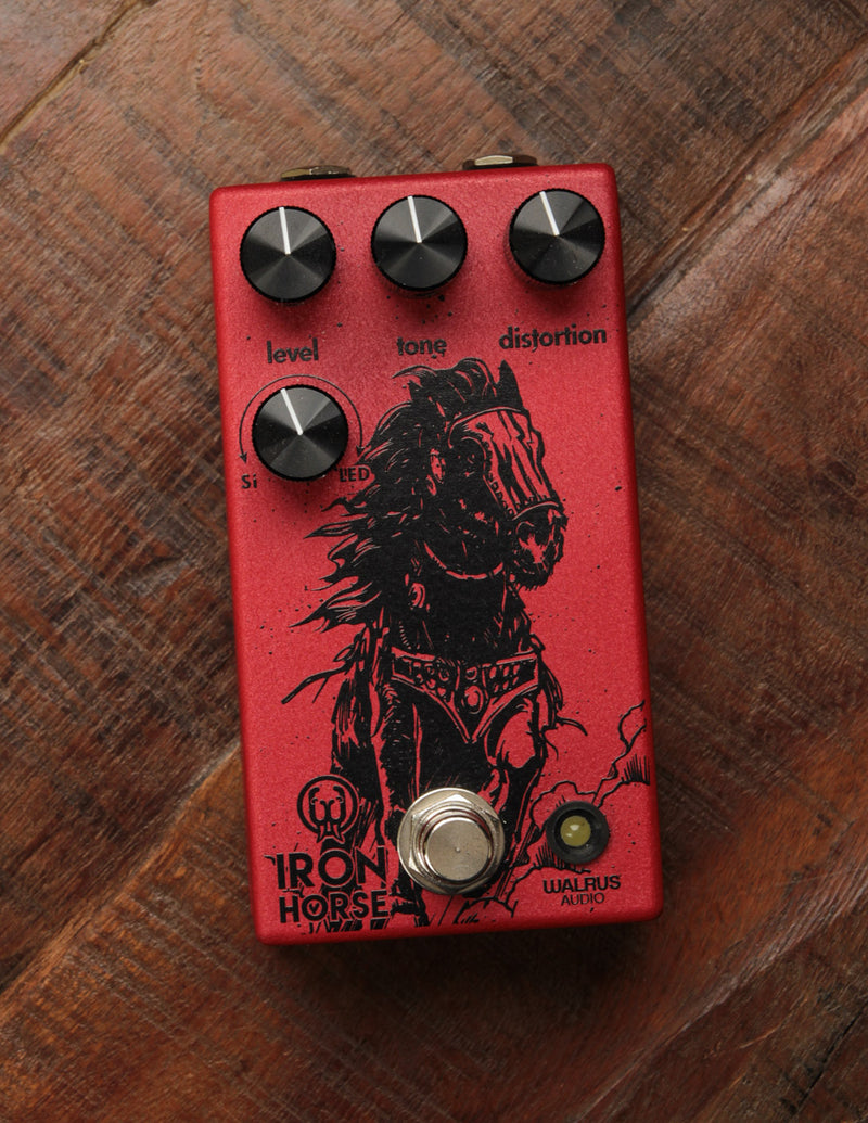 Walrus Audio Iron Horse Distortion LE, LTD Red (USED, 2021)
