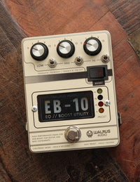 Walrus Audio EB-10 Preamp/EQ/Boost (Cream)