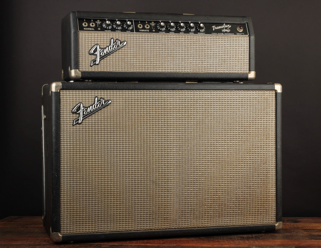 Fender Tremolux 'Piggyback' Head and 2x10 Cab (USED, 1966)