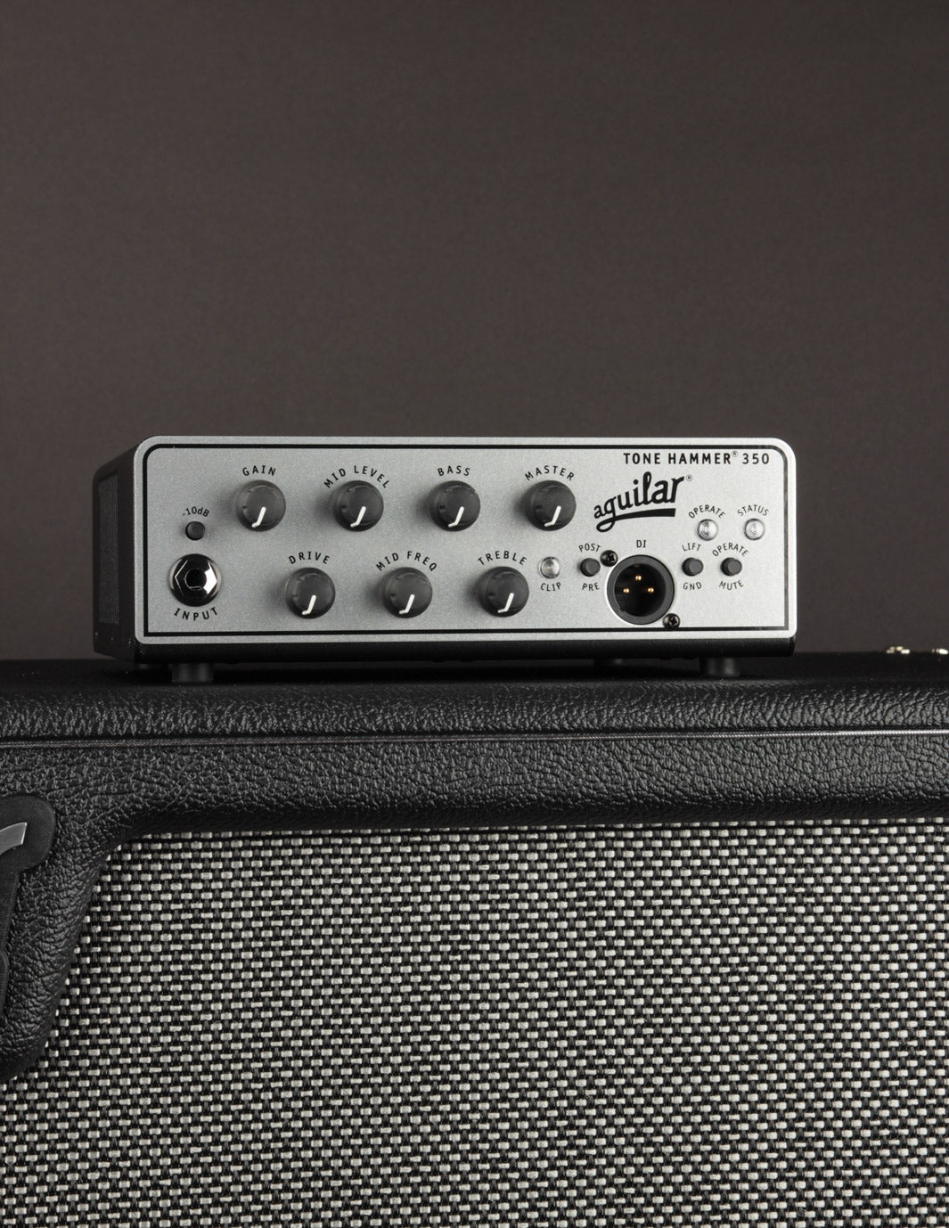 ベース aguilar Tone Hammer 350 Aguilar Tone Hammer 350 Super Light Bass Amplifier Head 350 Watts