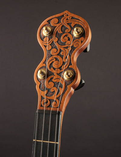 Carolina Banjo Company 11" Figured Cherry Custom w/Carved Heel