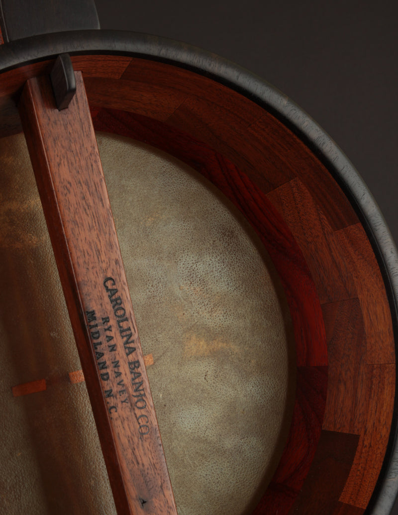 Carolina Banjo Company 11" Walnut Custom w/Tree Carvings