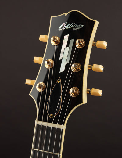 Collings City Limits Deluxe Aged Olympic White Throbaks