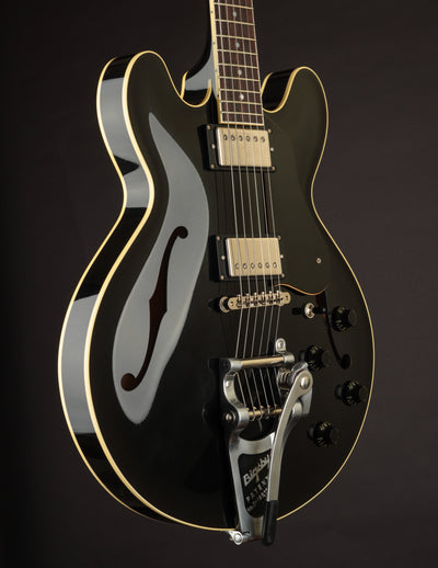 Collings I-30 LC Aged Jet Black w/ Lollar Humbuckers & Bigsby