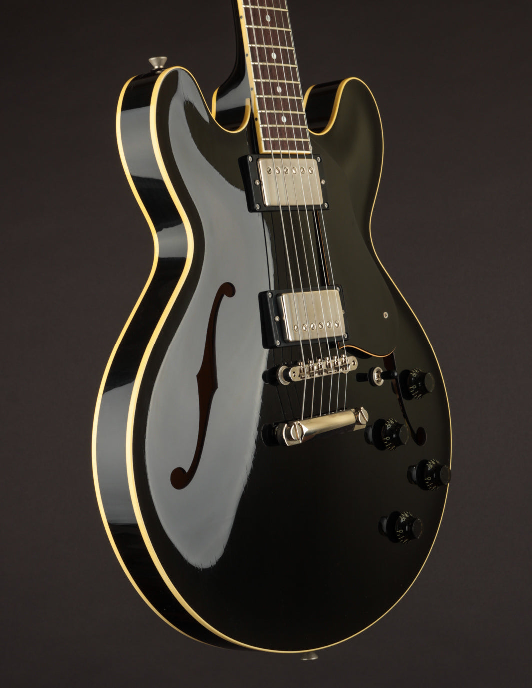 Collings I-35 LC Jet Black Aged Lacquer w/Throbaks | The Music