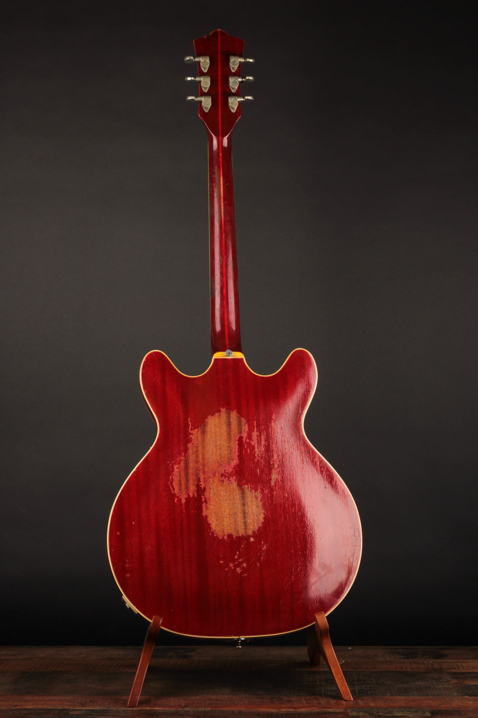 Guild Starfire III Dynasonic Hollowbody Guitar - Scarlet Red
