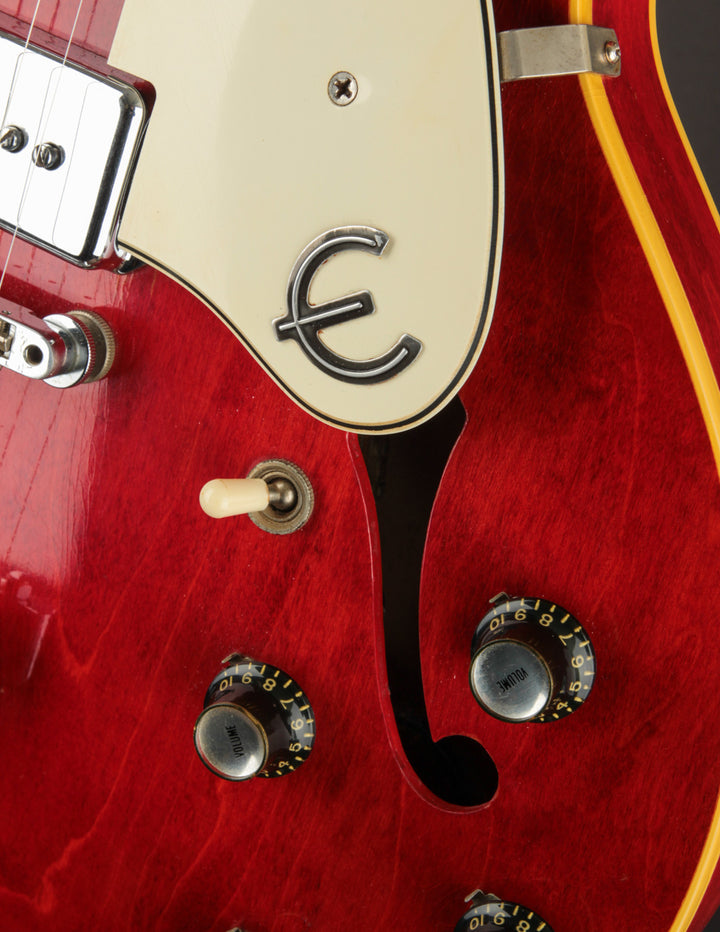 Epiphone Casino Worn Cherry セミアコ ギブソン系 Epiphone Casino - Cherry | Sweetwater