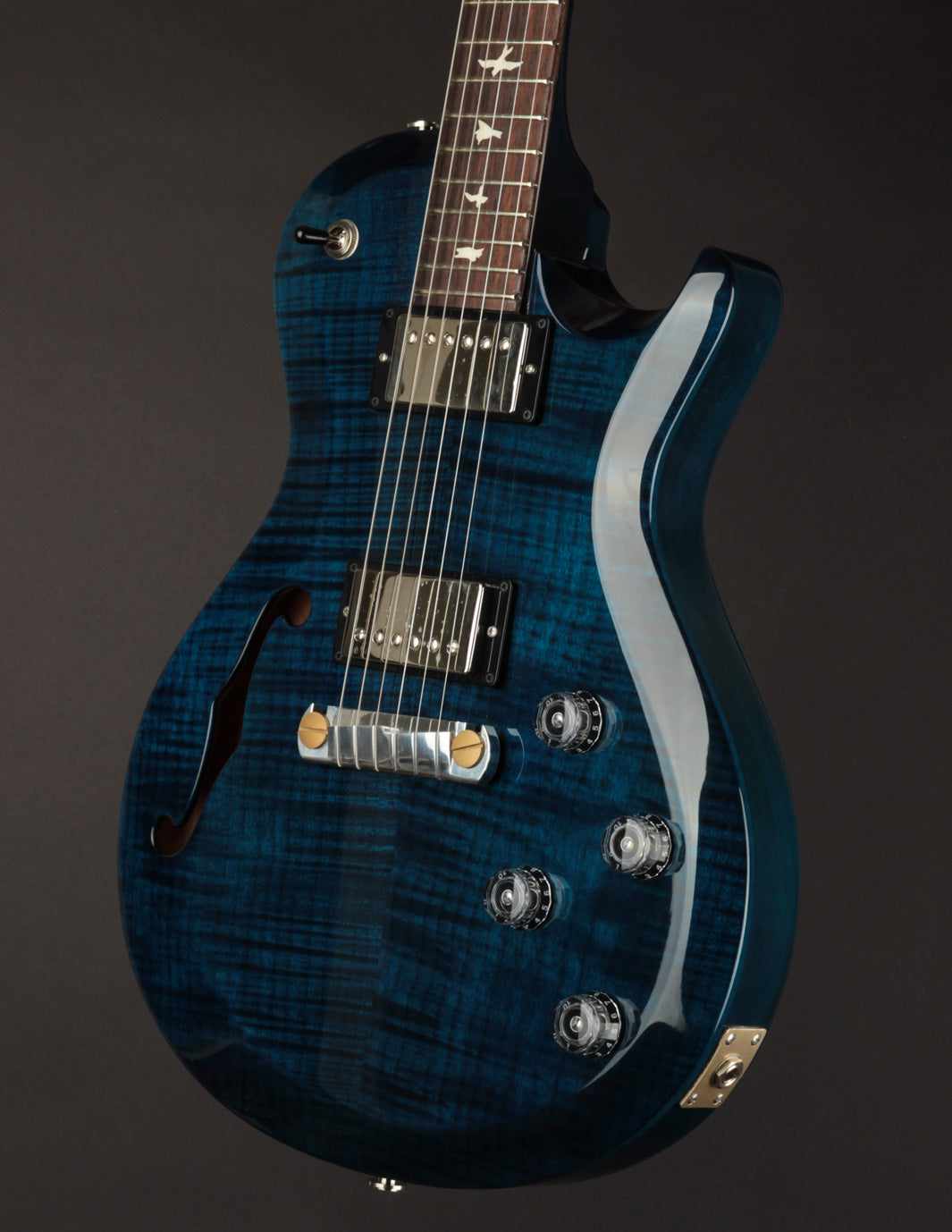 PRS S2 singlecut semi-hollow Whale Blue