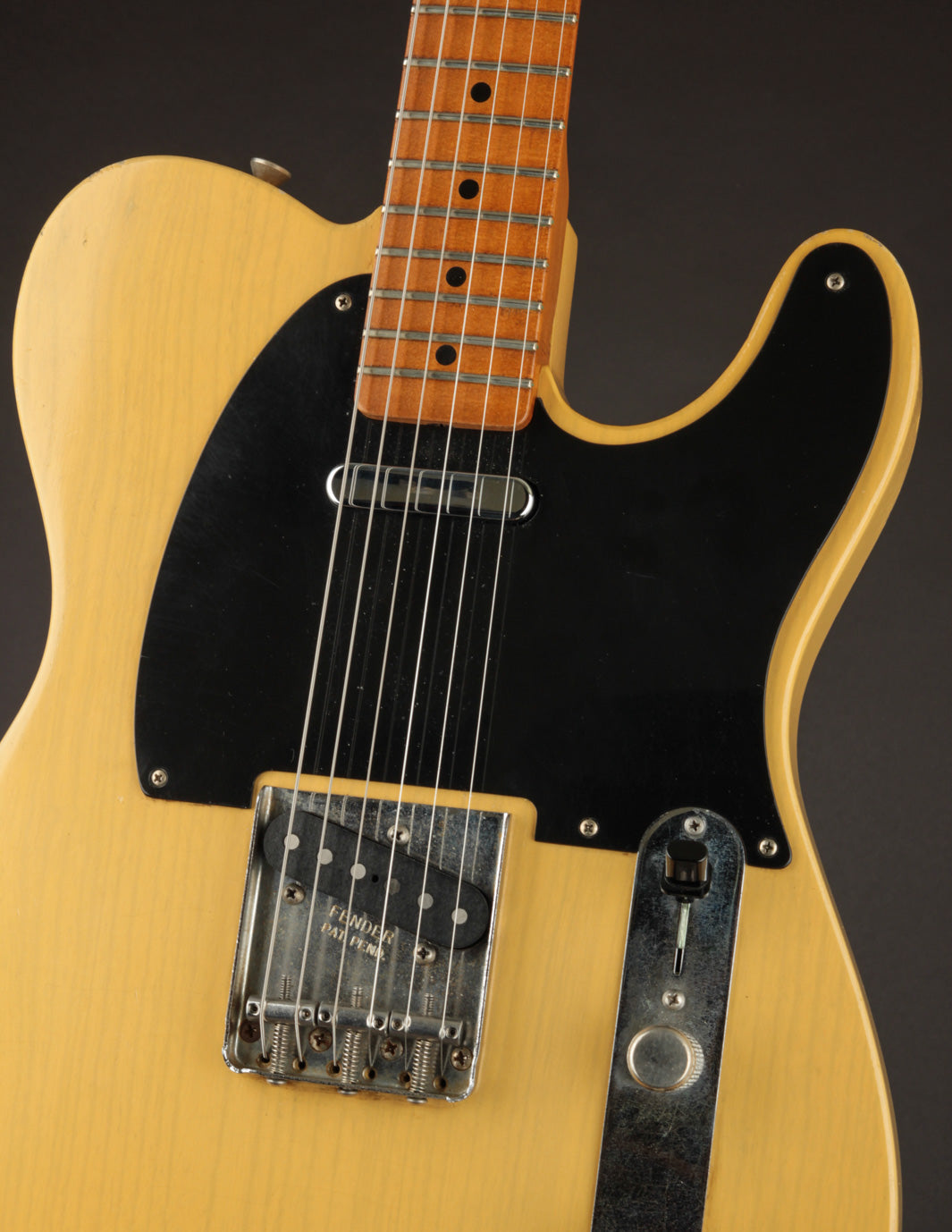 ギター warmoth telecaster black guard hard aged warmoth telecaster black guard hard aged - メルカリ