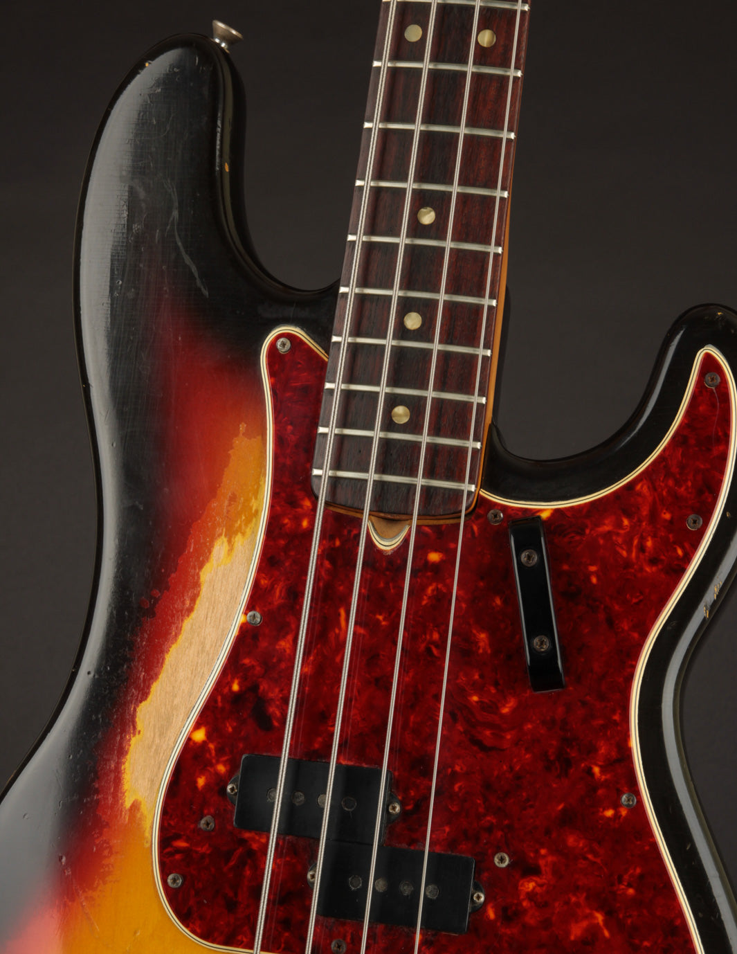 1966 Fender Precision Bass Sunburst | The Music Emporium