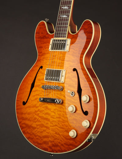Collings I-35 Deluxe Quilt Top Iced Tea (USED, 2015)