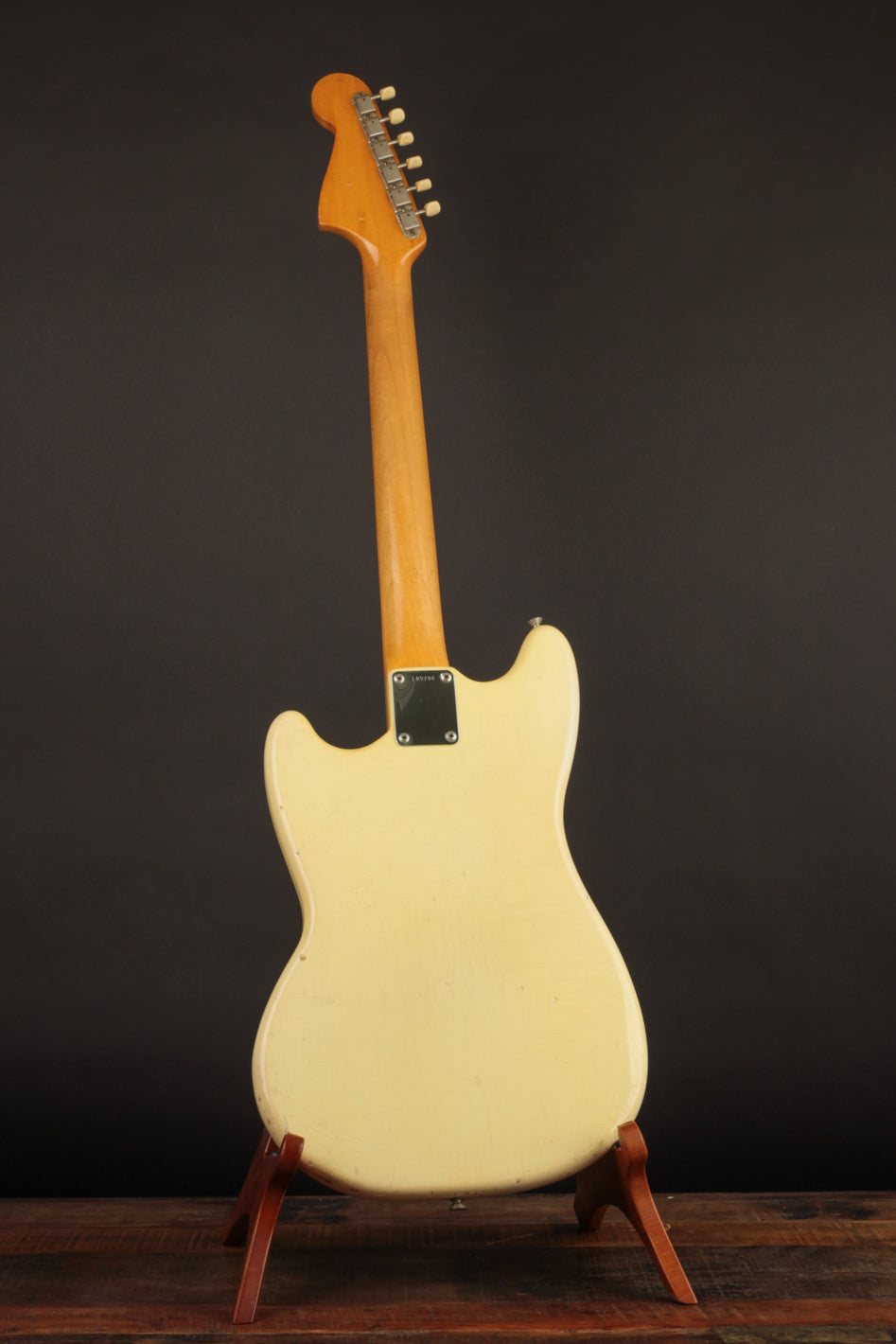 1965 Fender Mustang Olympic White | The Music Emporium