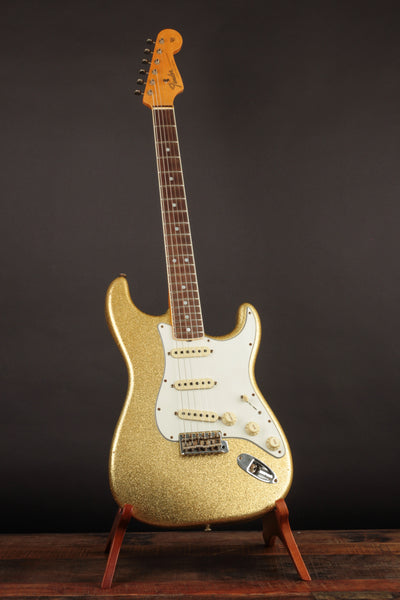 Fender Custom Shop LTD 2021 '65 Stratocaster Aged Gold Sparkle (USED, 2021)