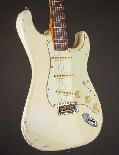 Fender Custom Shop Wildwood '62 Stratocaster Heavy Relic, Olympic White (USED, 2010)