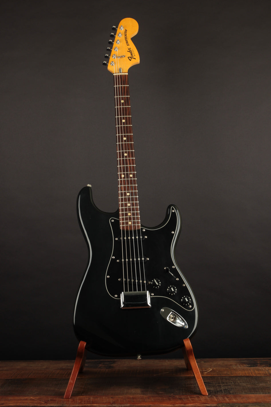 Fender Stratocaster ブラック 2007 Fender USA Made Stratocaster Deluxe Electric Guitar