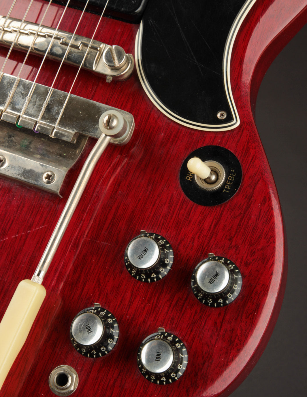 1965 SG Special: Vintage Cherry Guitar at The Music Emporium