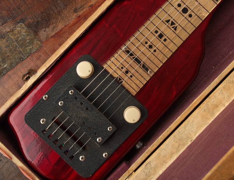 Supro Supreme Lap Steel, Red Pearloid (USED, 1957)