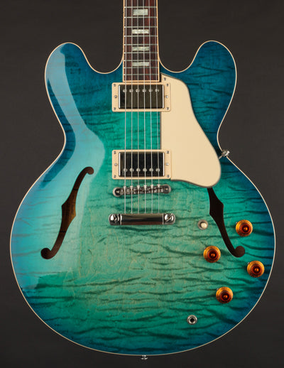 Gibson ES-335 Figured, Aquamarine (USED, 2018)