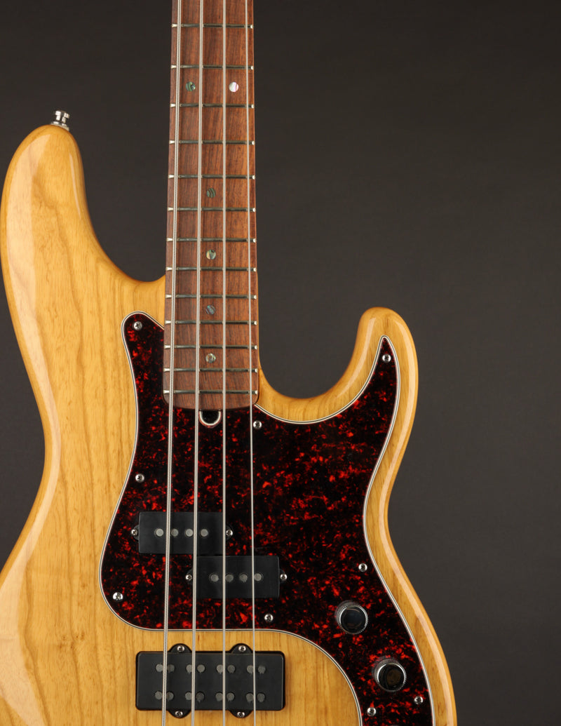 Fender American Deluxe Precision Bass, Natural Ash (USED, 1998)