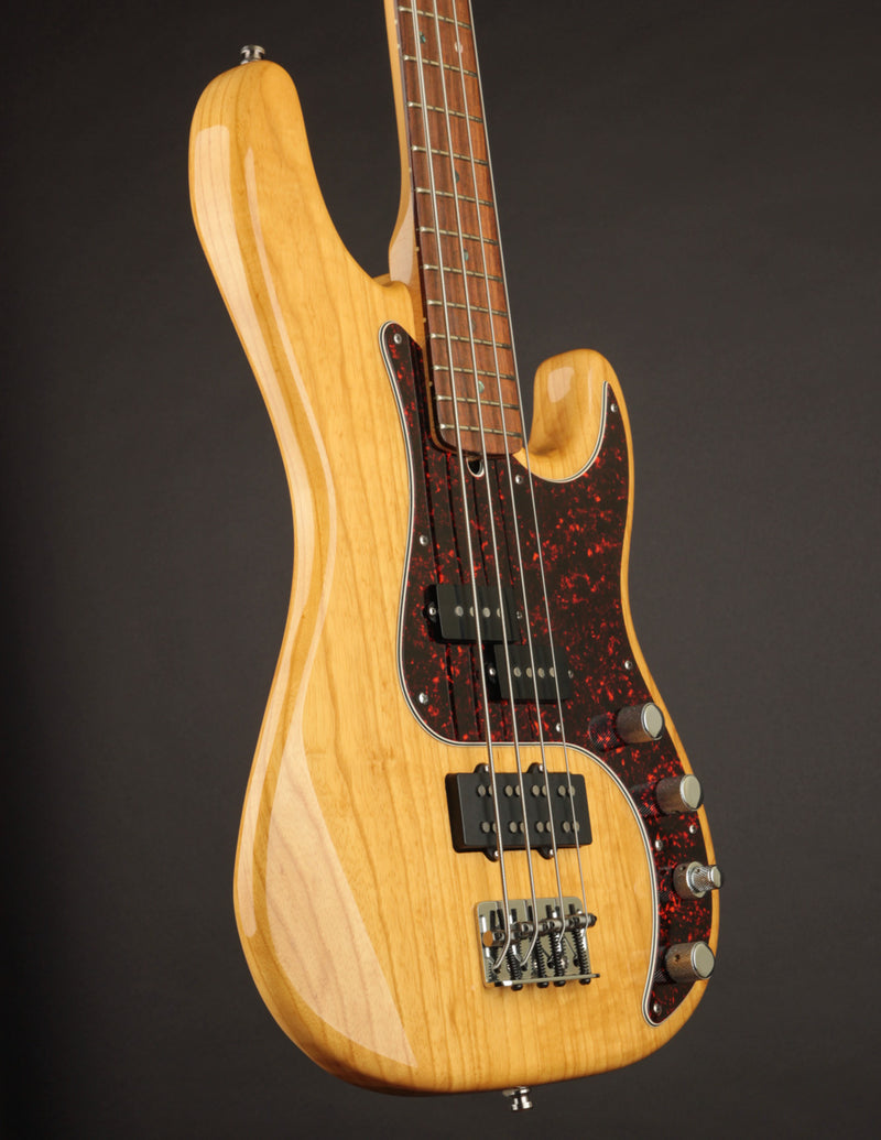 Fender American Deluxe Precision Bass, Natural Ash (USED, 1998)