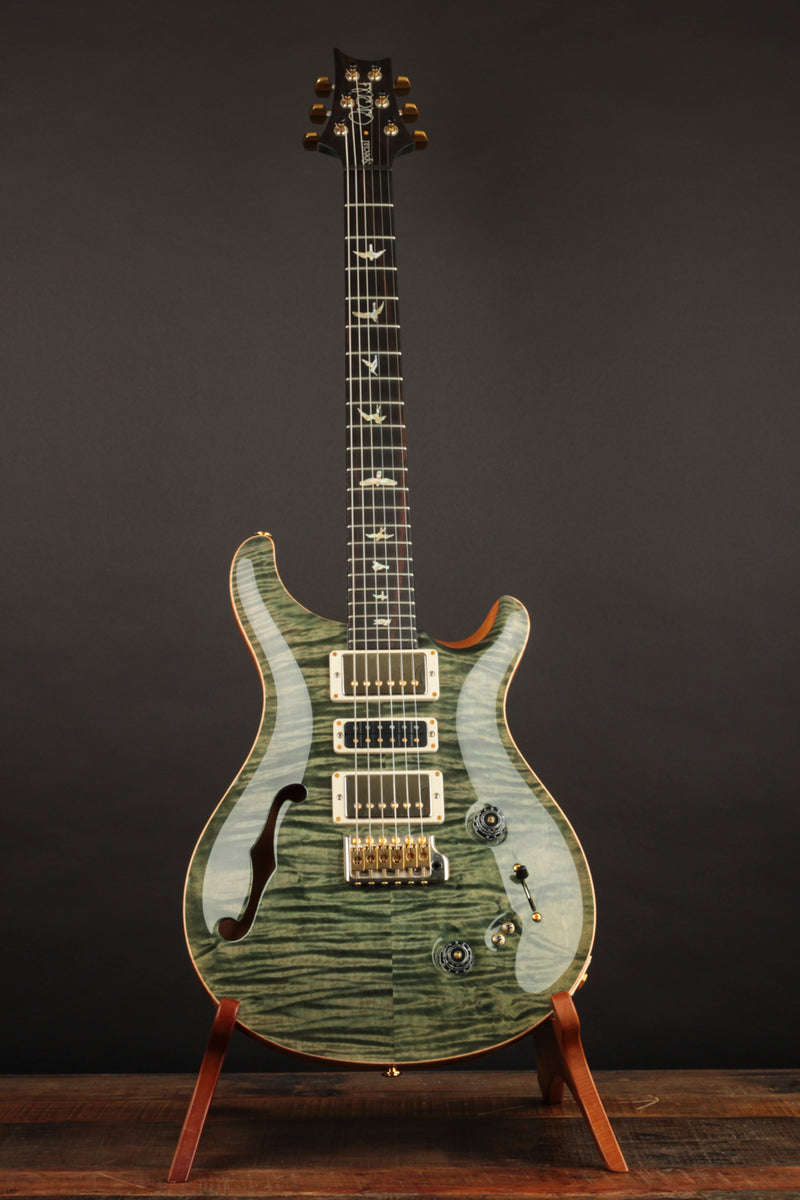 PRS Special 22 Semi-Hollow Limited Wood Library, Trampas Green (USED, 2018)