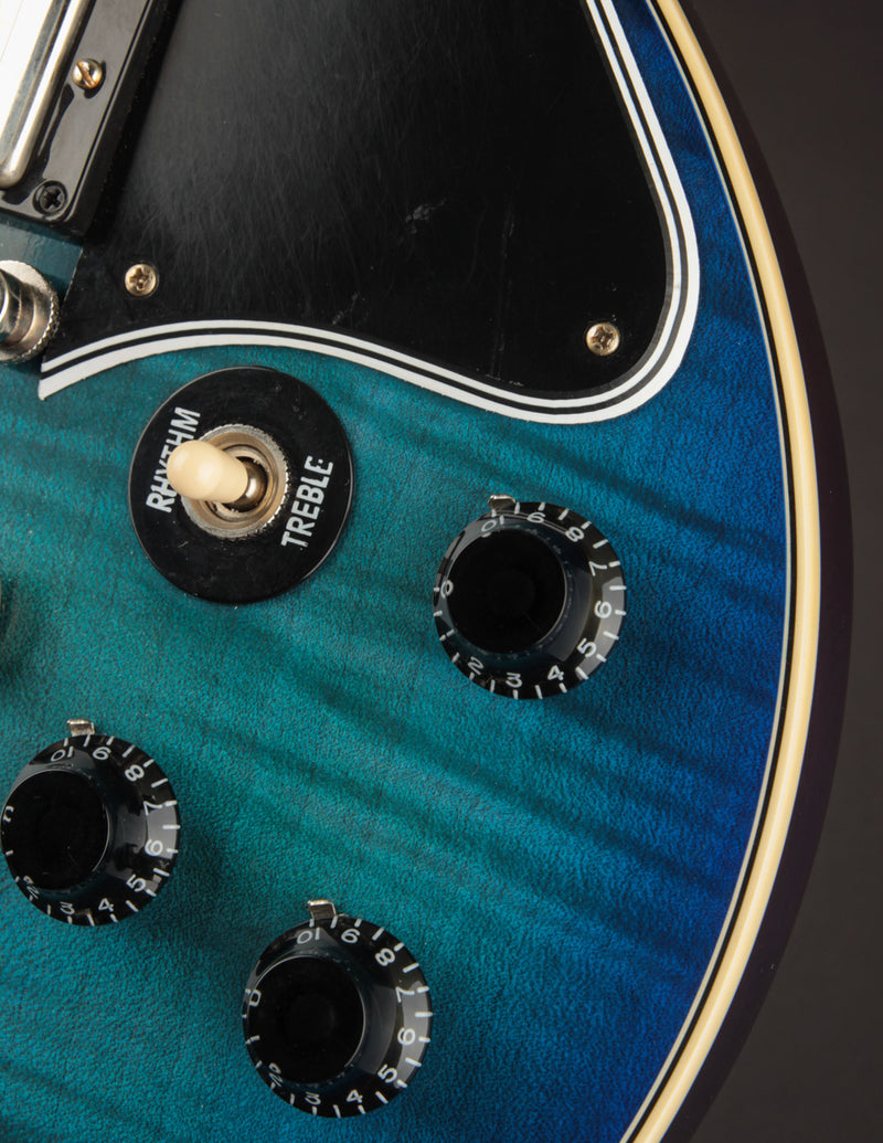 Gibson Custom Les Paul Special DC, Blue Burst (USED, 2018)