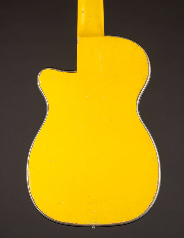 1956 Harmony H42 Stratotone Newport, Yellow | The Music Emporium