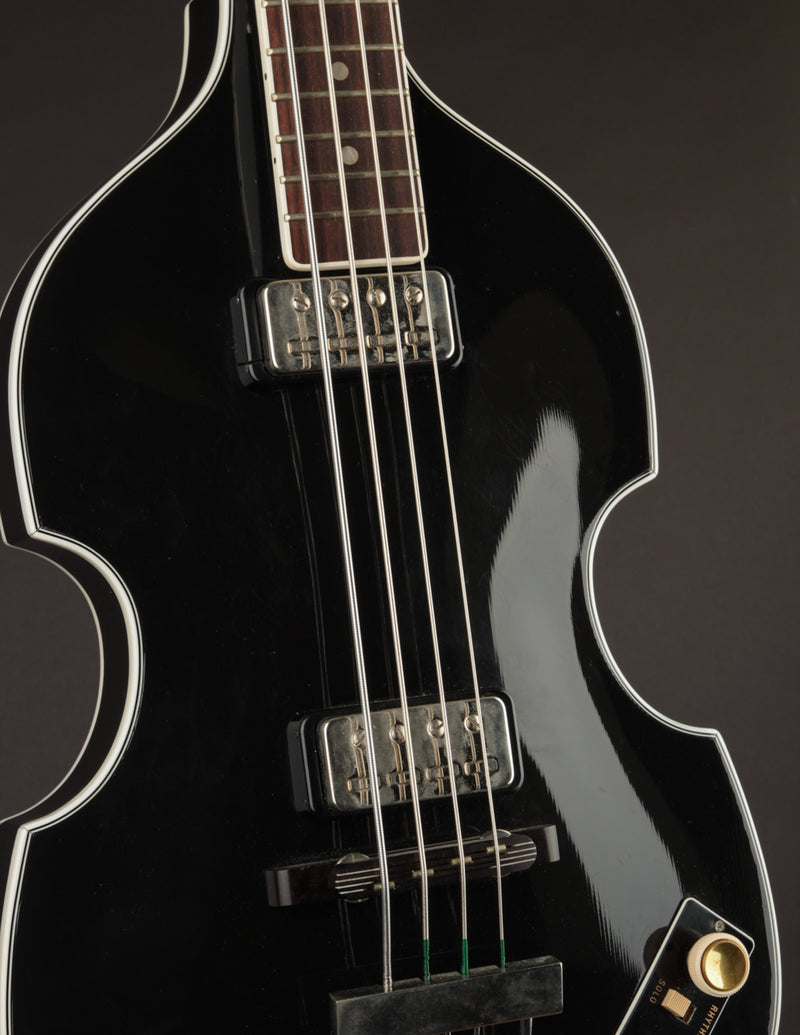 Hofner Gold Label Violin Bass, Black (USED, 2014)