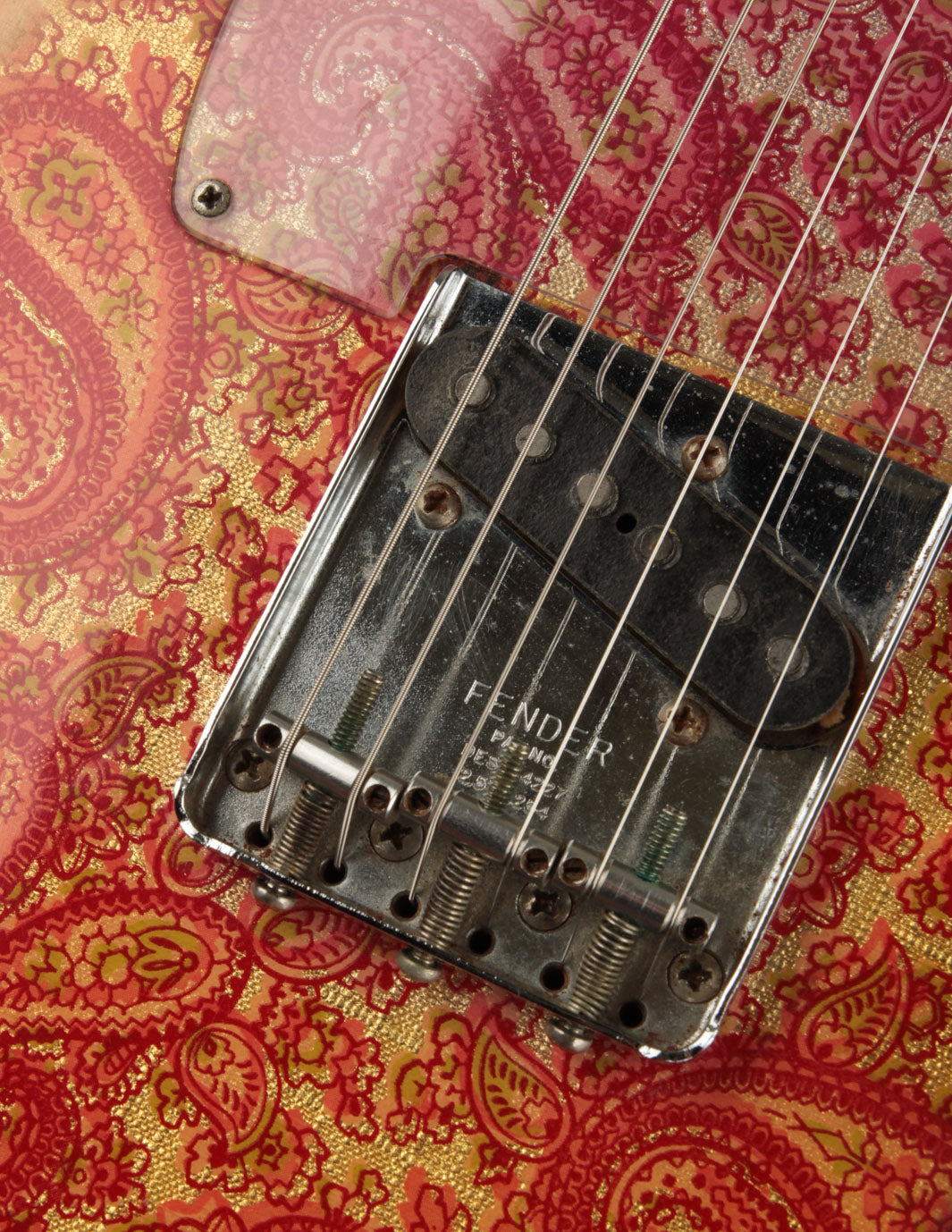 1968 Fender Telecaster, Red Paisley | The Music Emporium