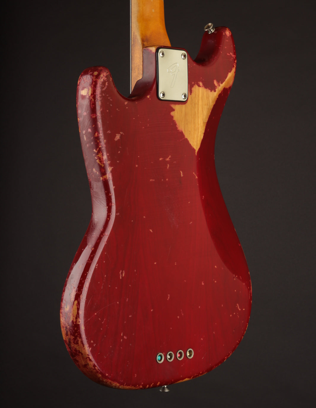 1966/1978 Fender Mustang Bass, Red | The Music Emporium