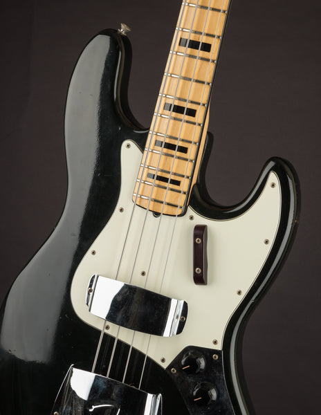 1973 Fender Jazz Bass, Black: Vintage Tone at The Music Emporium