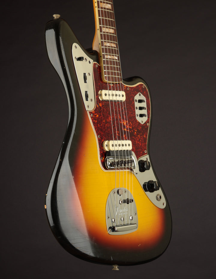 1966 Fender Jaguar Sunburst – True Vintage Guitar