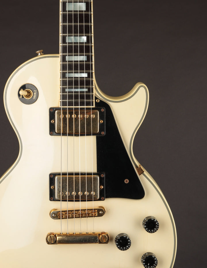 1987 Gibson Les Paul Custom, Alpine White | The Music Emporium