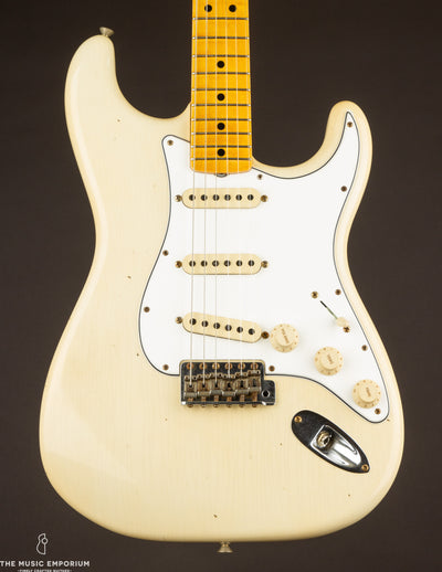 Fender Custom Shop '68 Stratocaster Aged Olympic White Journeyman