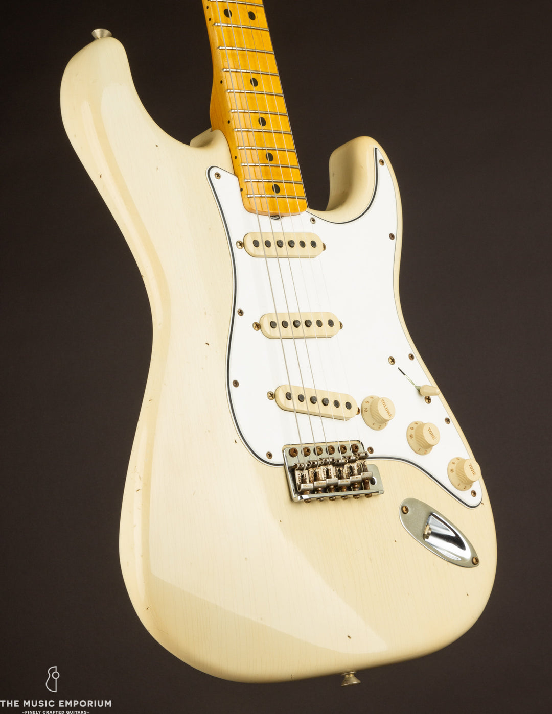 ★Custom Relic OlympicWhite Stratocaster★ Fender 1968 Relic Stratocaster Aged Olympic White #CZ532083