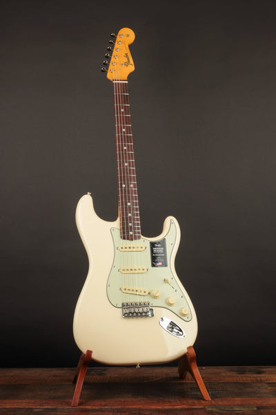 Fender American Original '60s Stratocaster, Olympic White/Rosewood