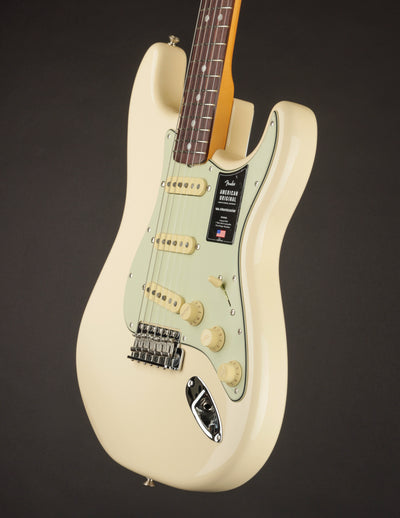 Fender American Original '60s Stratocaster, Olympic White/Rosewood