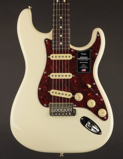 Fender American Professional II Stratocaster, Olympic White/Rosewood
