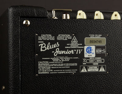 Fender Blues Junior IV Black