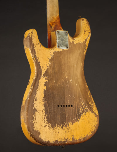 Fender Custom Shop '63 Hardtail Stratocaster Olympic White Heavy Relic